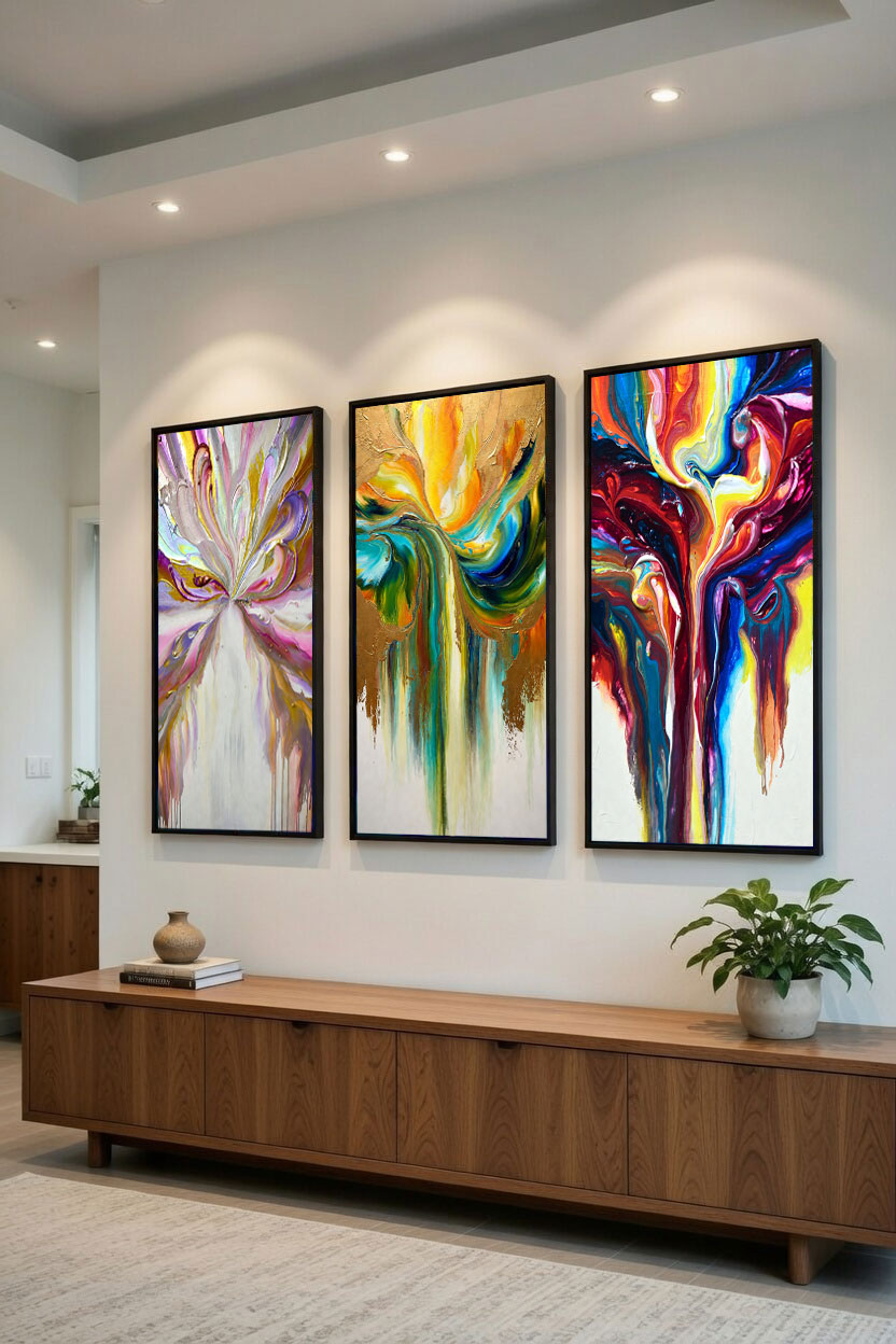 Serie II — Die organische Sprache, Canvas Prints